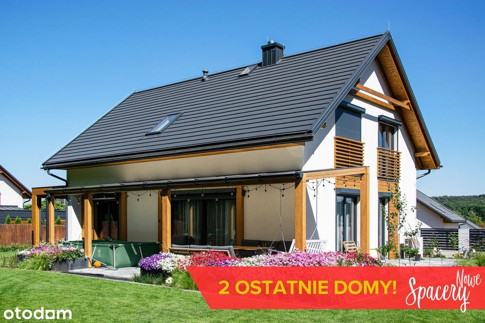 Luksusowy dom - "B" - działka 9 ar - wolnostojący - stan deweloperski