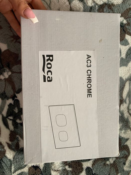 Przycisk do zestawu podtynkowego WC muxia active chrome