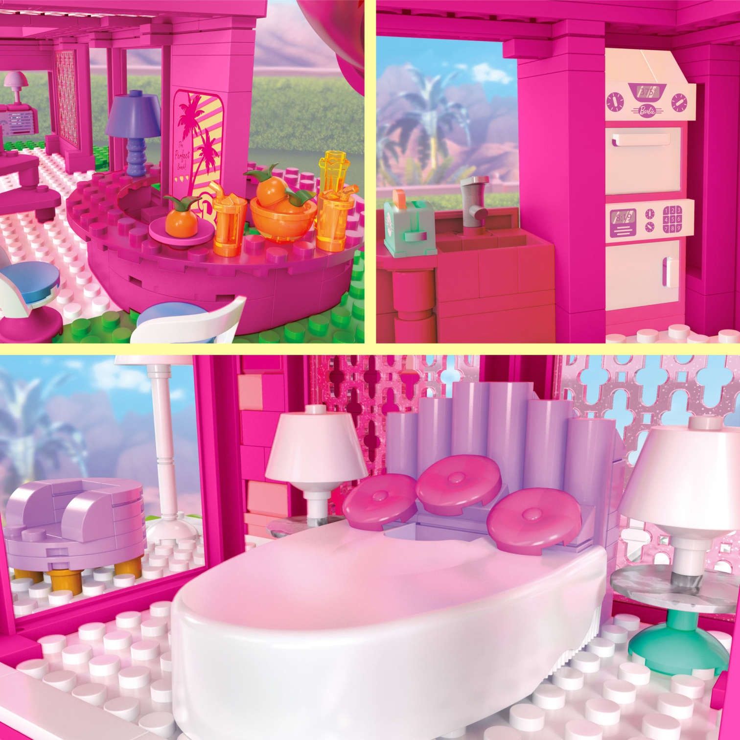 Mega Bloks Barbie Dreamhouse Domek Marzeń HPH26