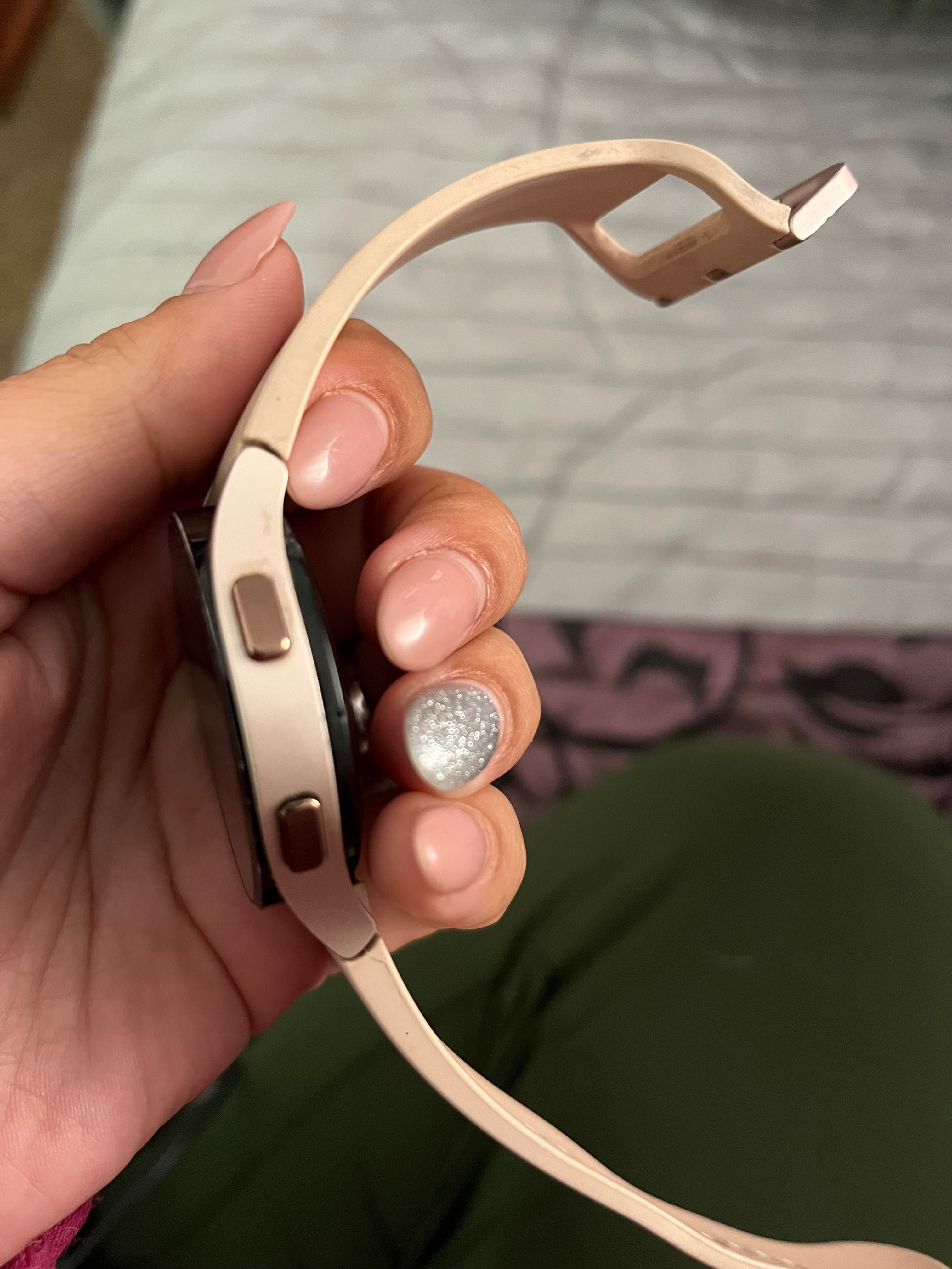 Relógio Samsung rosa