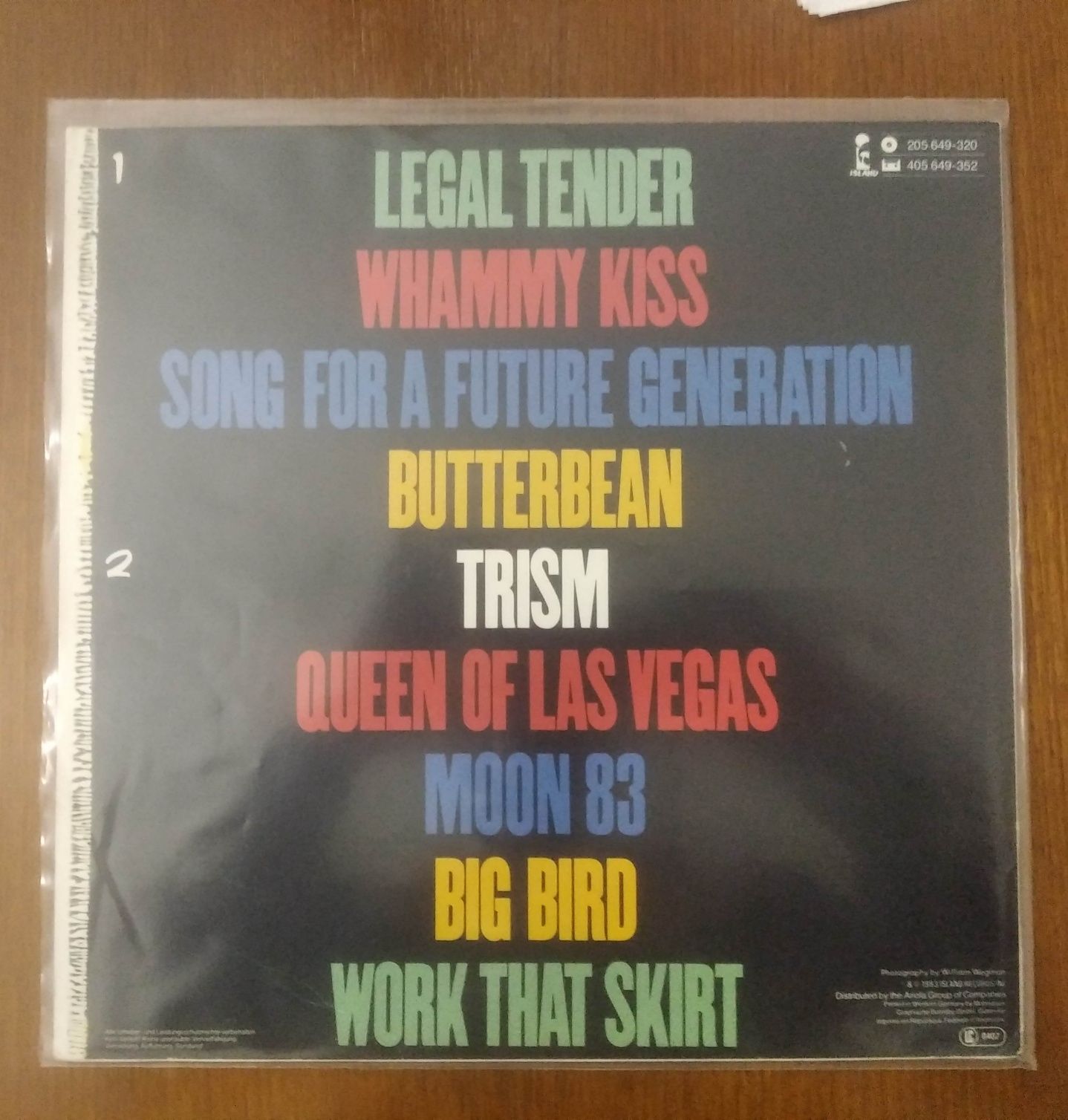 The B'52s disco de vinil "Whammy"