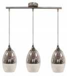 Lampa wisząca Candellux Celia 3 punkty światła E27 Chrom Srebrny