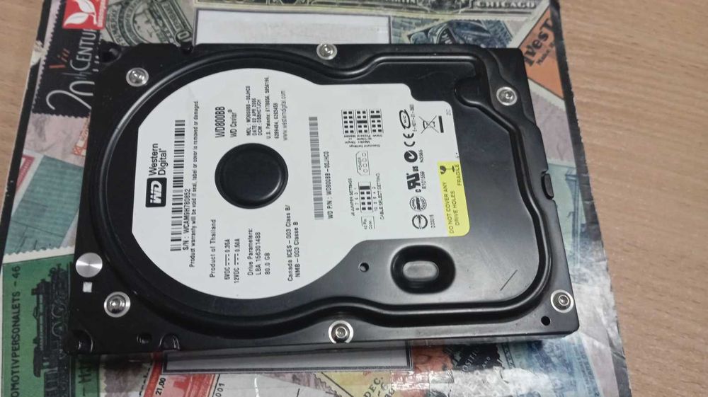 Жёсткий диск IDE 80 Гигабайт
