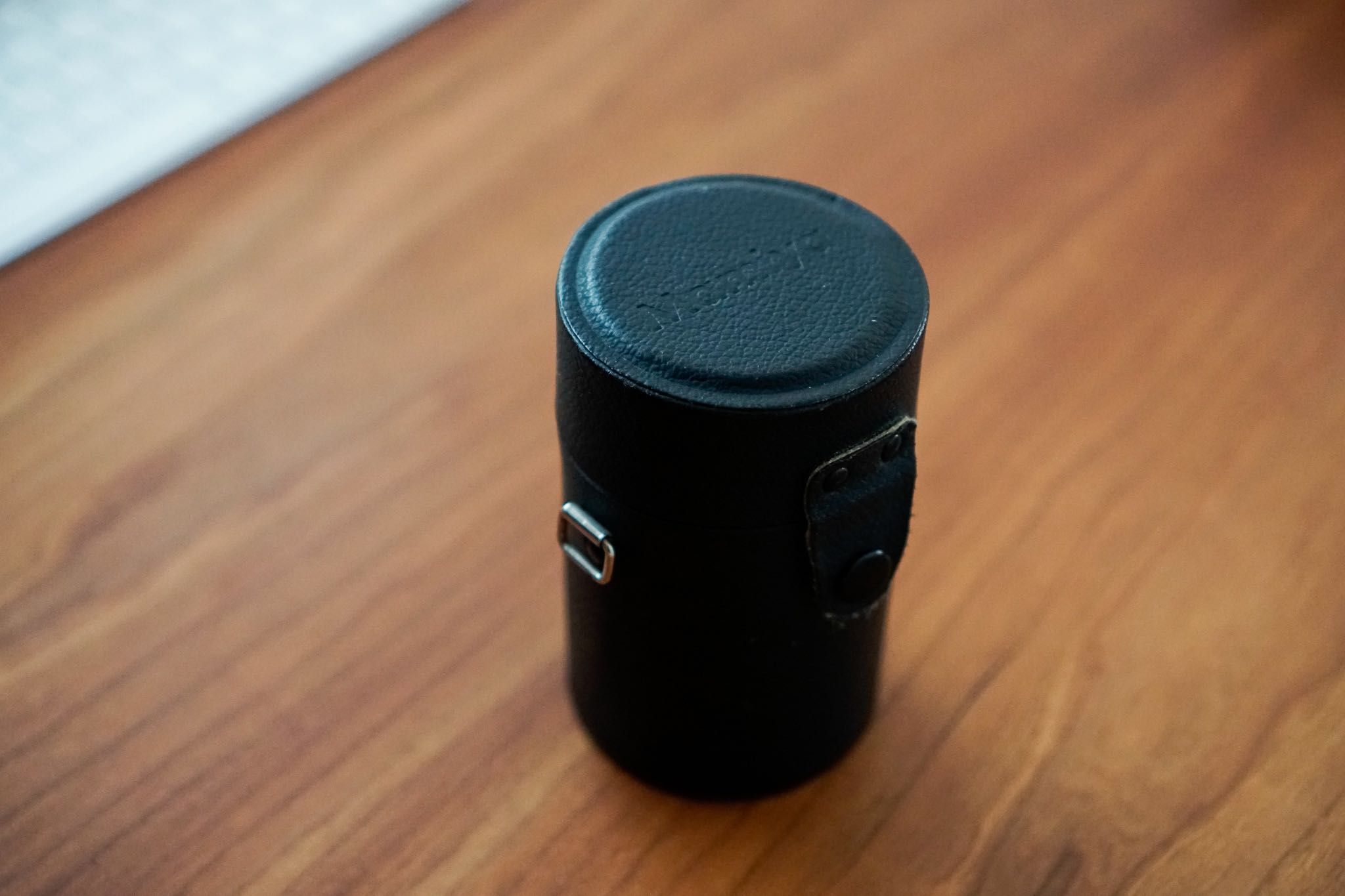 Estojo para objectivas Mamiya