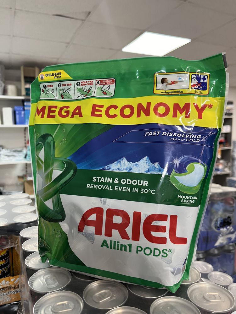 Капсули для прання Ariel 60 шт.