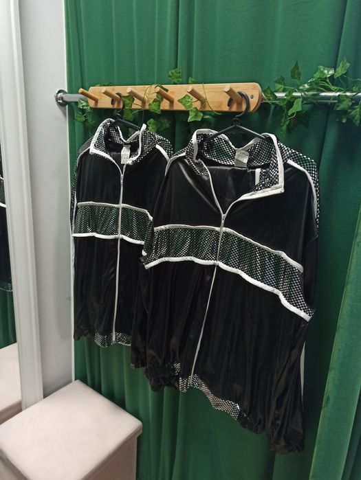 Dresy na imprezę lata 80, damsko męskie rozmiar L i xl