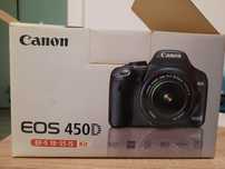 Камера  Canon EOS 450D . Полный комплект з коробкою.