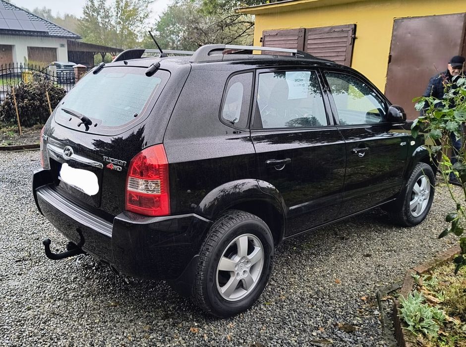Hyundai Tucson 2.0 b 4x4 | 2007 rok | niski przebieg | Super stan