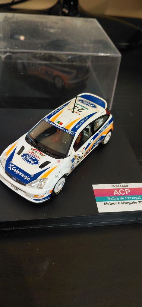 Miniaturas irónicas Rally de Portugal da Troféu..