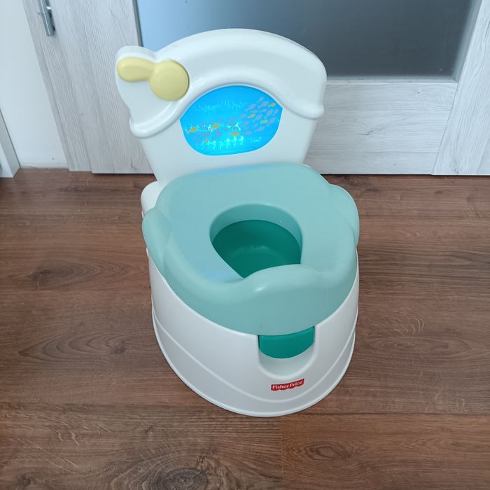 Fischer Price grający i świecący nocnik, wydaje dźwięki