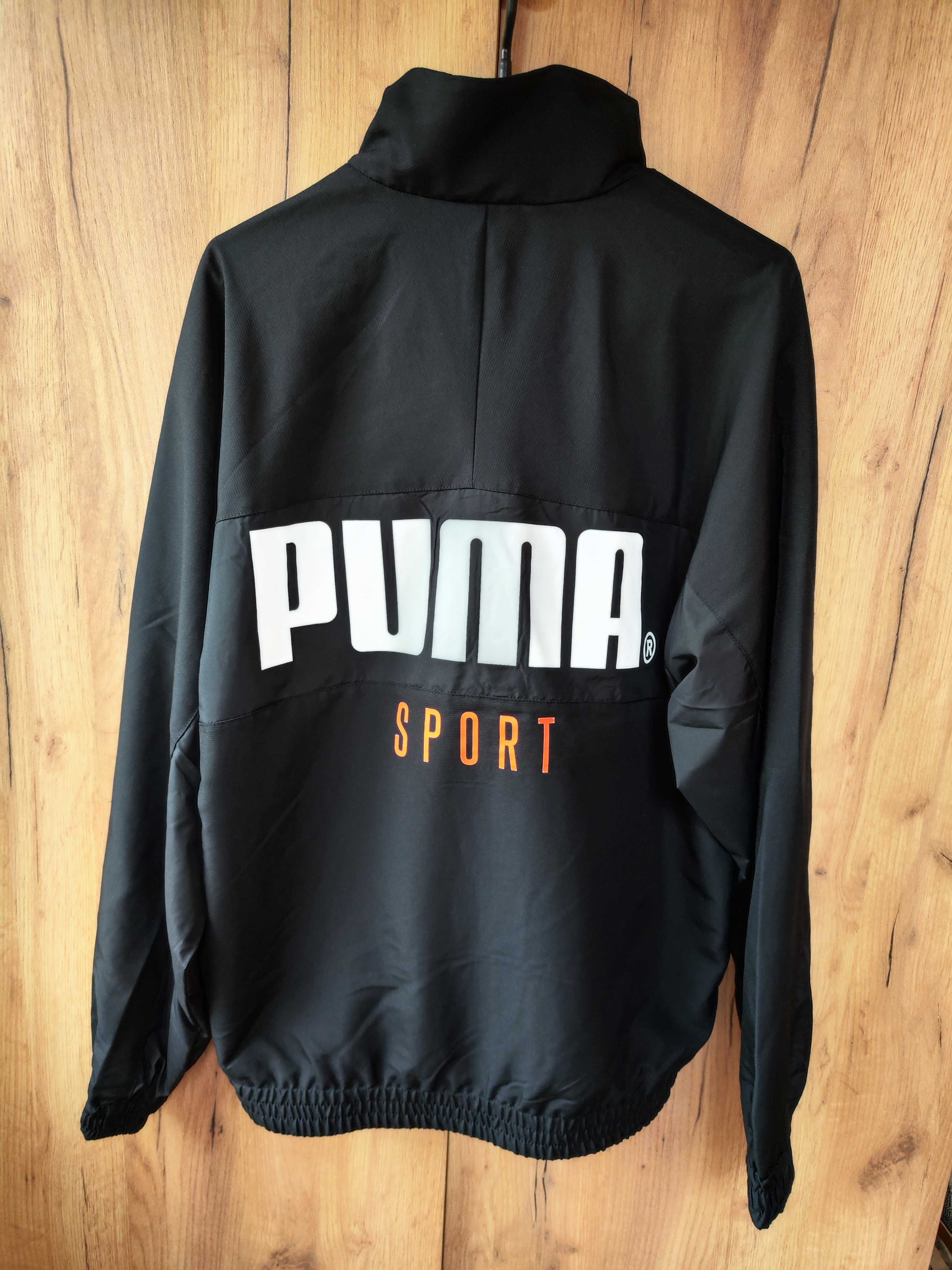 Kurtka sportowa Puma, rozmiar M, nowa z metka, kieszenie na suwak, el