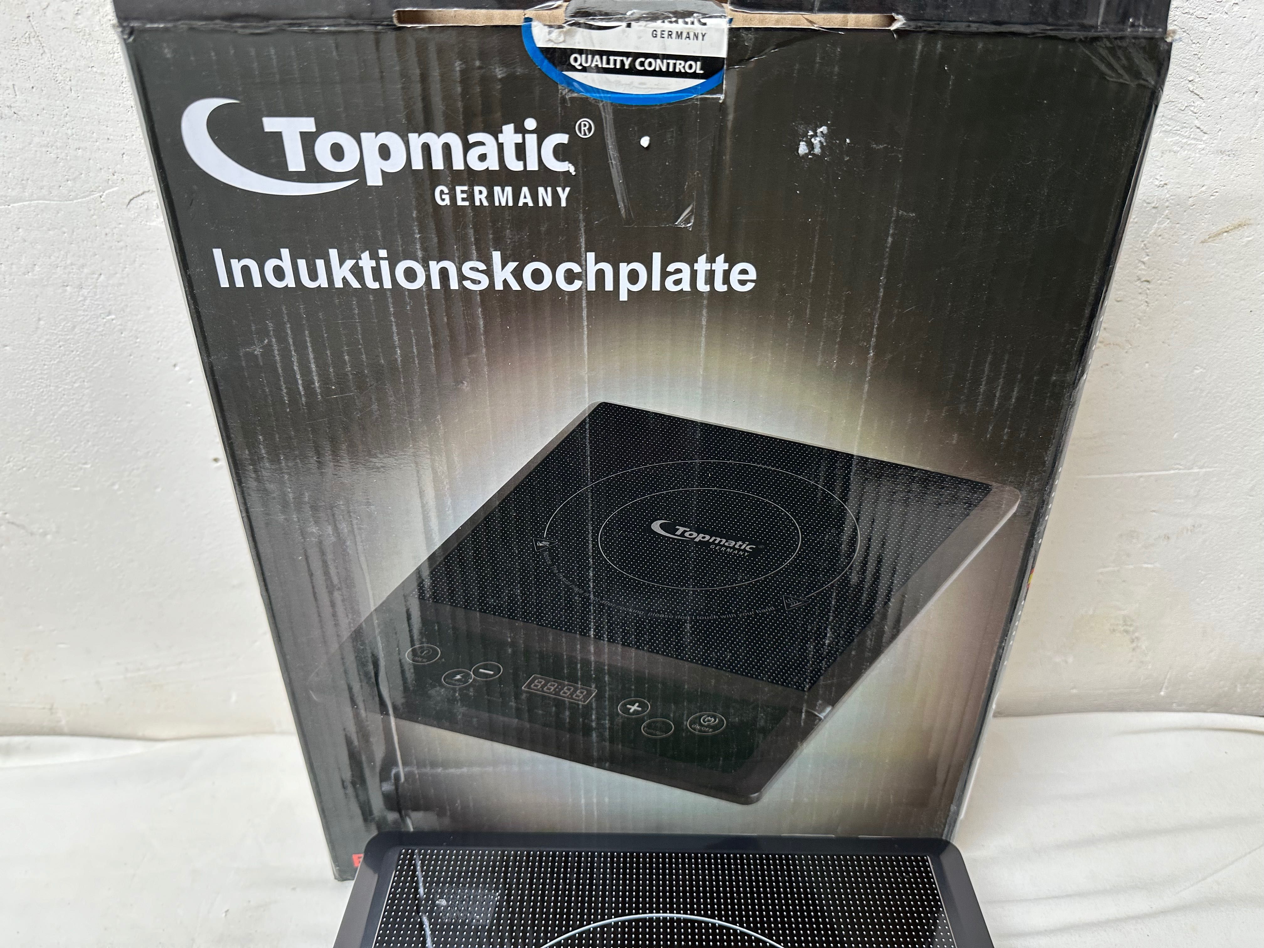 Плита індукційна Topmatic EIP-2000.2 Нова.