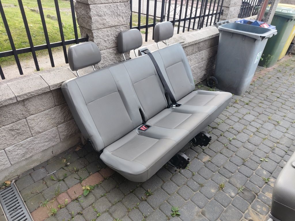 Fotele VW t5 skóra