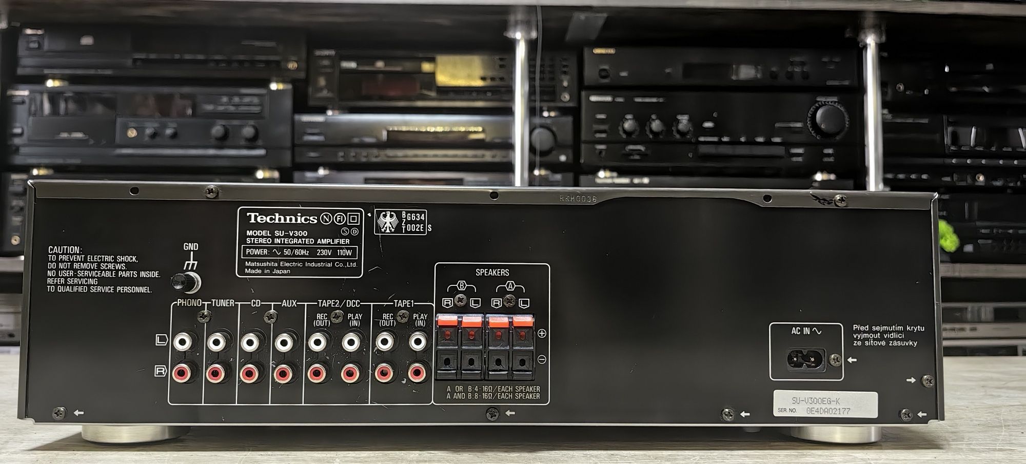 Підсилювач Technics SU-V300/4Ω