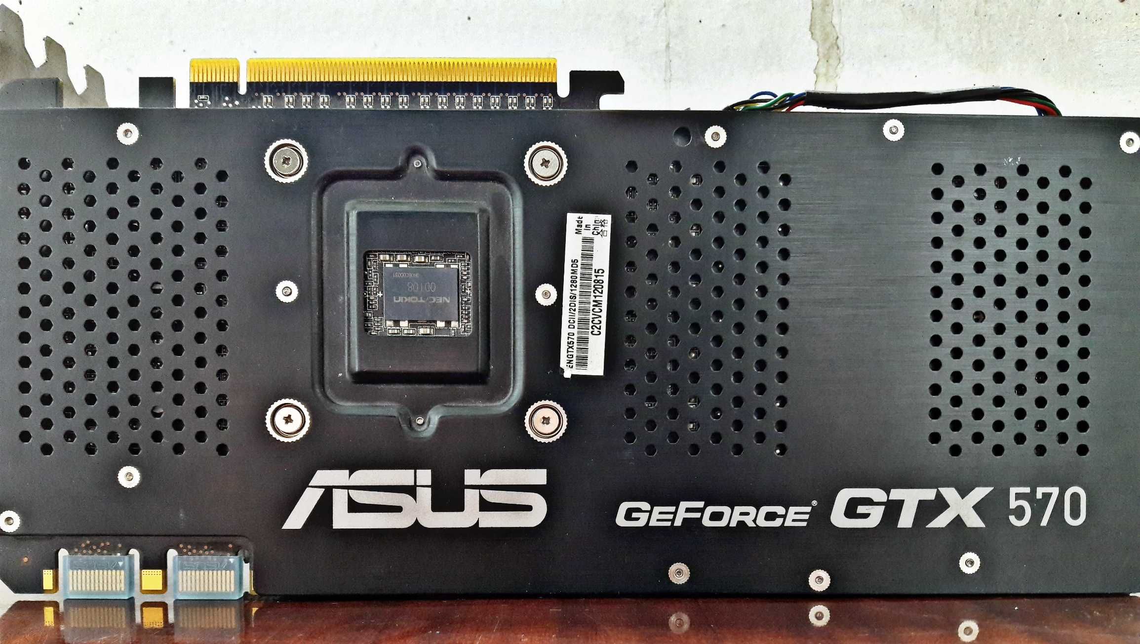 Продам видеокарту Asus GeForce GTX 570