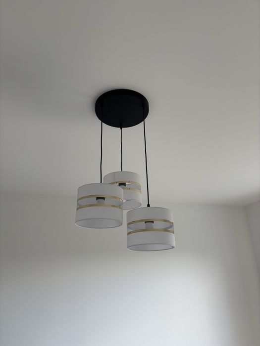 Lampa potrójna Boho