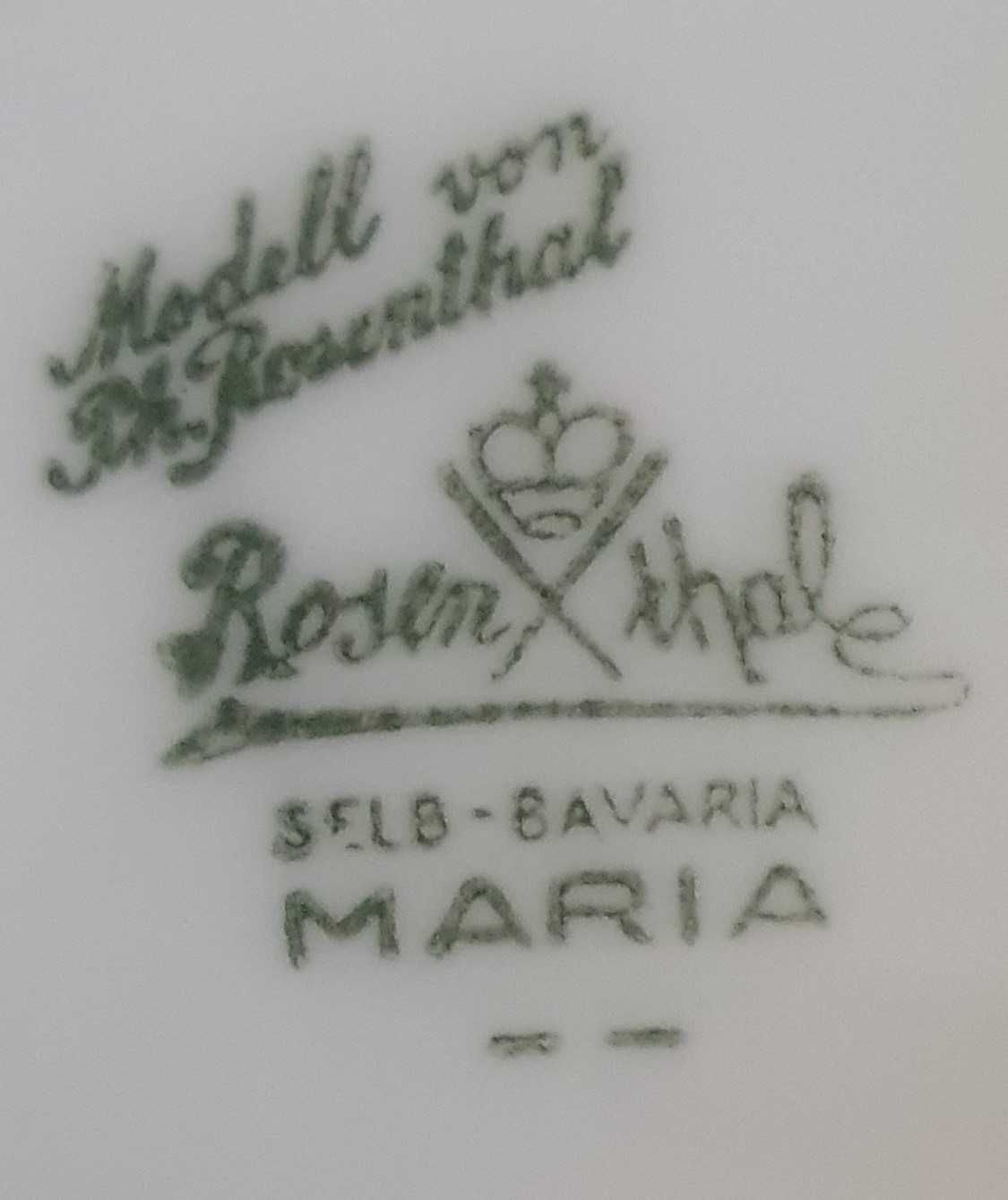 Rosenthal porcelana patera na owoce Selb Bavaria Maria von Ph.1928 rok