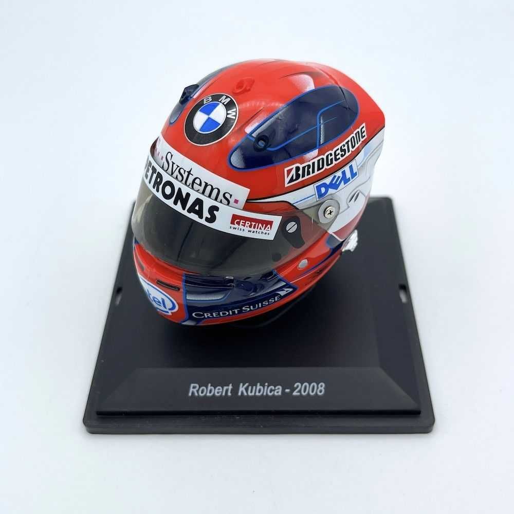 Kask, Hełm 1:5 R. Kubica BMW Sauber F1 2008 1:18