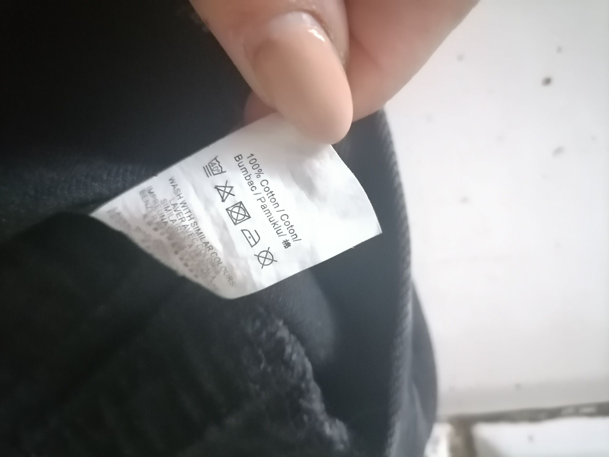 Spódniczka mini missguided jeansowa czarna goth/metal/alternatywa