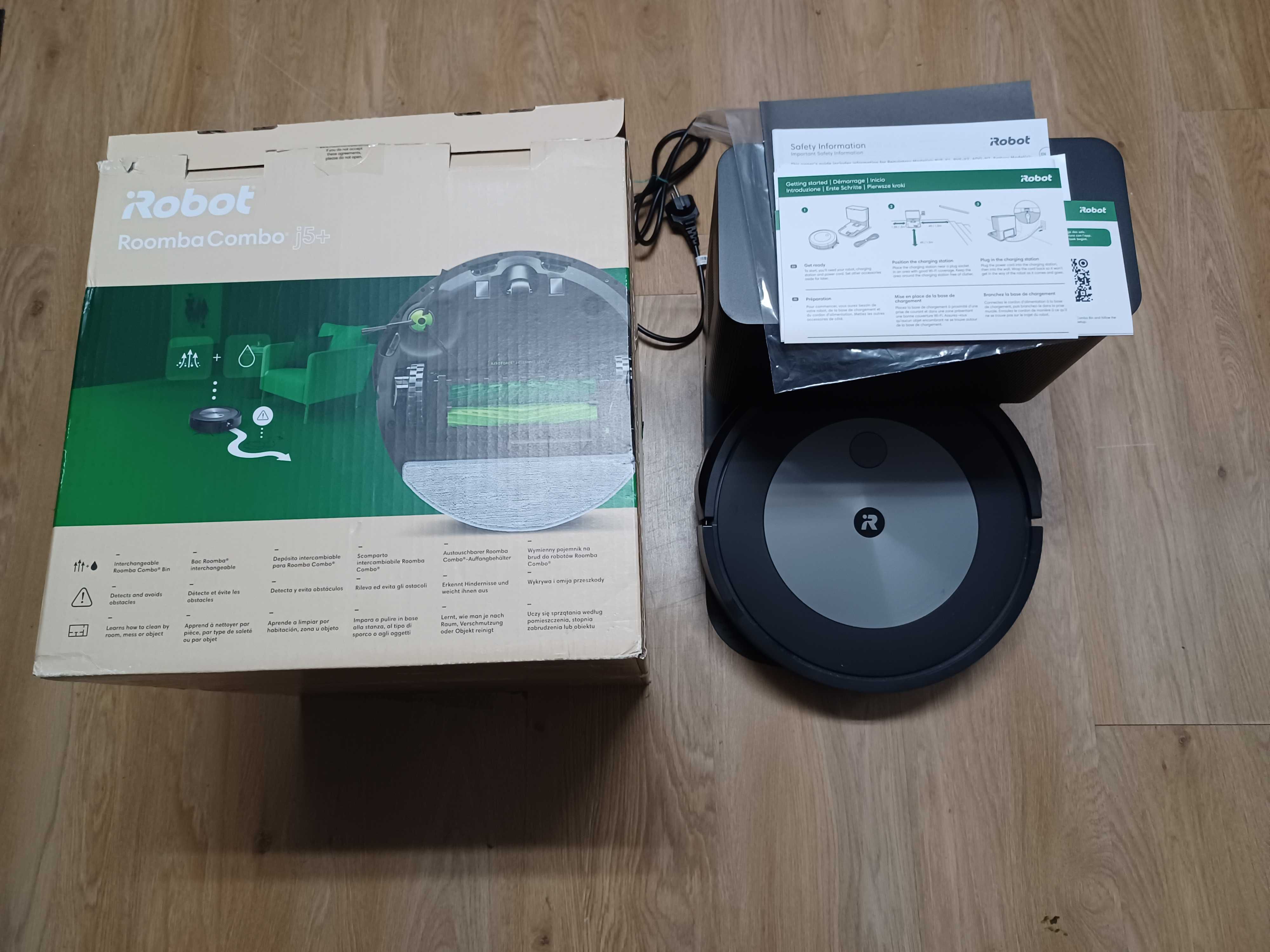 Aspirador Mopa, iRobot Roomba Combo J5 Plus Maxi.