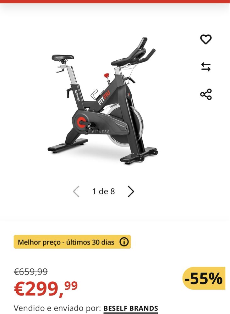 Bicicleta estatica