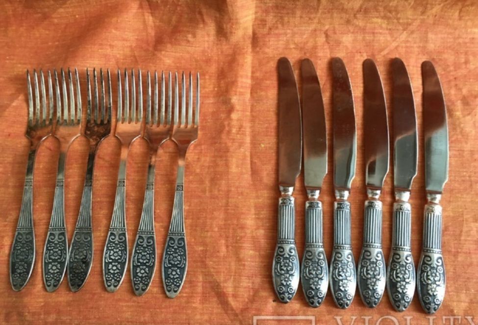 Столовий набір Мельхіор Нові не використовувались