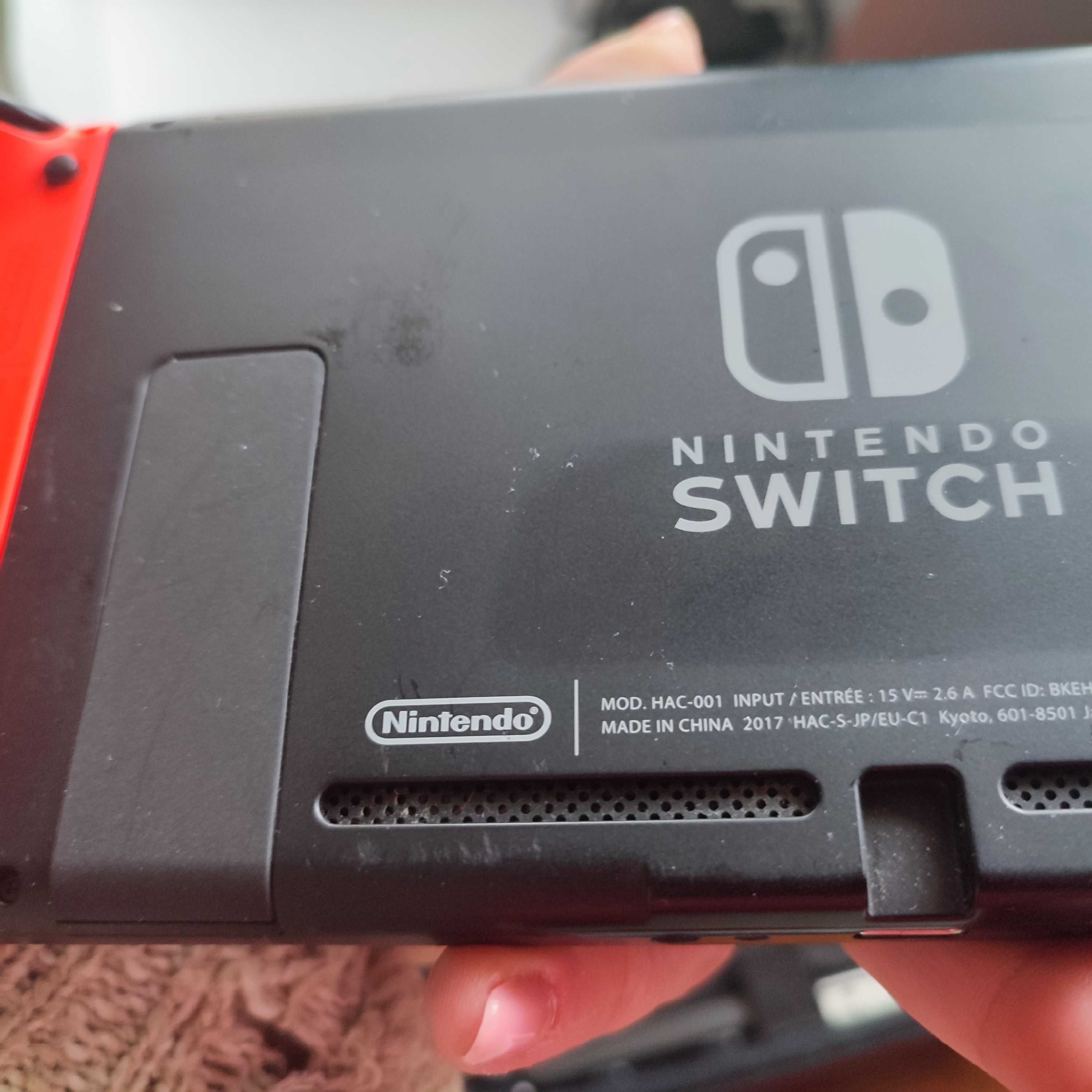 Konsola Nintendo switch V1 full zestaw+ karta 128 gb