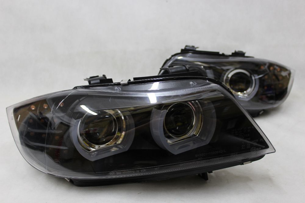Lampy reflektory przednie przód BMW E90 09-11 LCI XENON LED U-BAR IGŁA