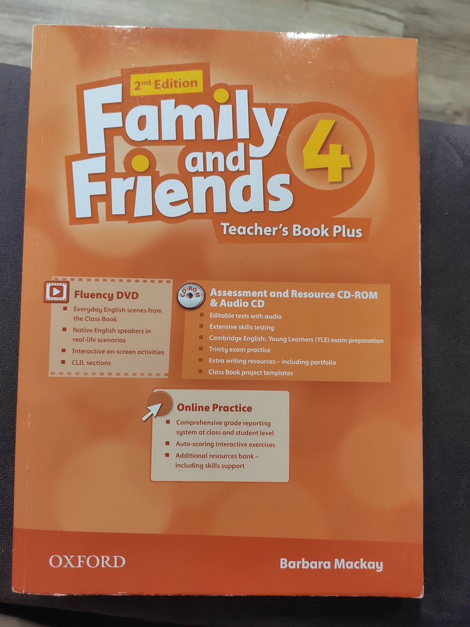 Family and friends 3,4 Teacher's book plus оригінал з кодом