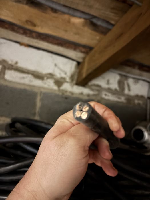 Кабель КГНВ 4х10 мм , КГ 4*10. 50 метрів