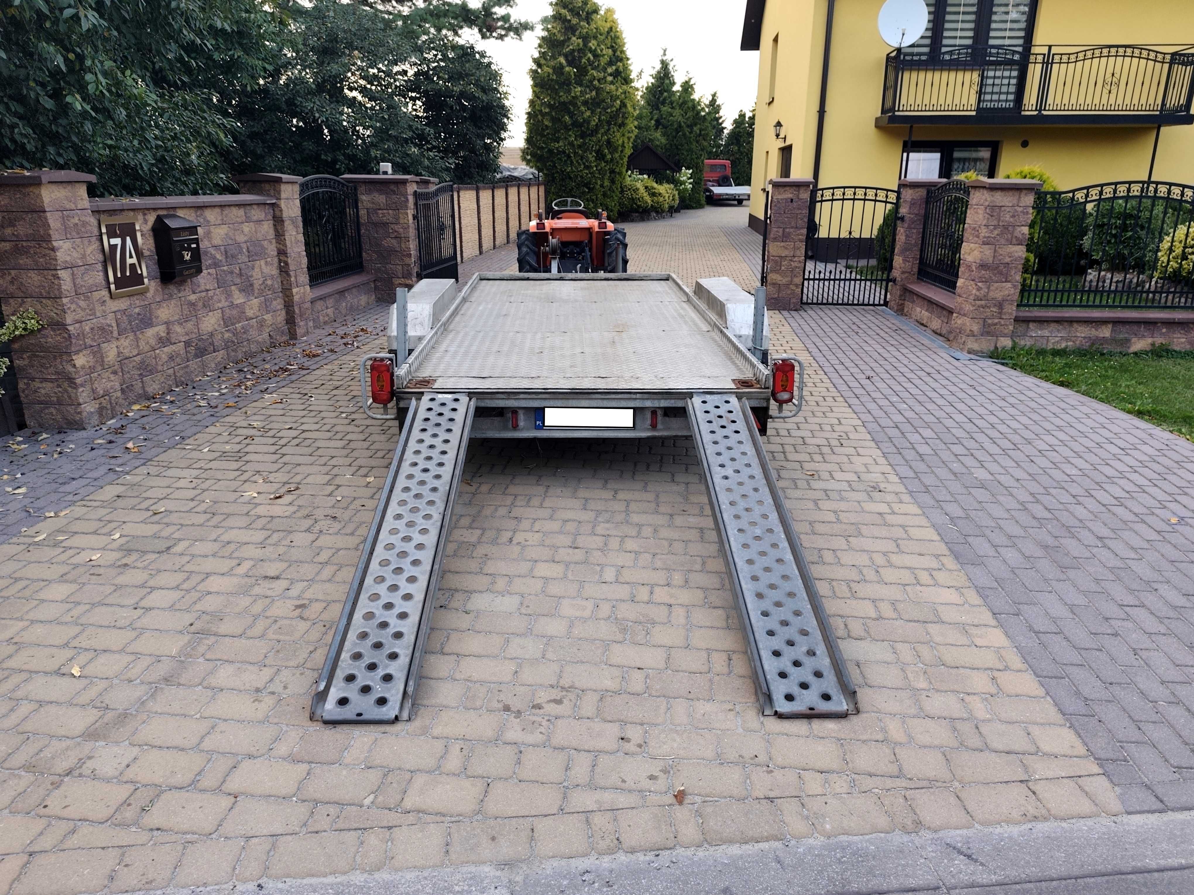 Przyczepa Laweta * DMC 2700KG * Minikoparka * Zarejestrowana *