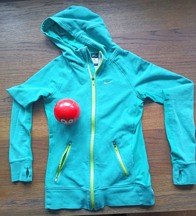 Bluza sportowa z kapturem 65% bawełna, 28% nylon 7% elastan, S, Nike