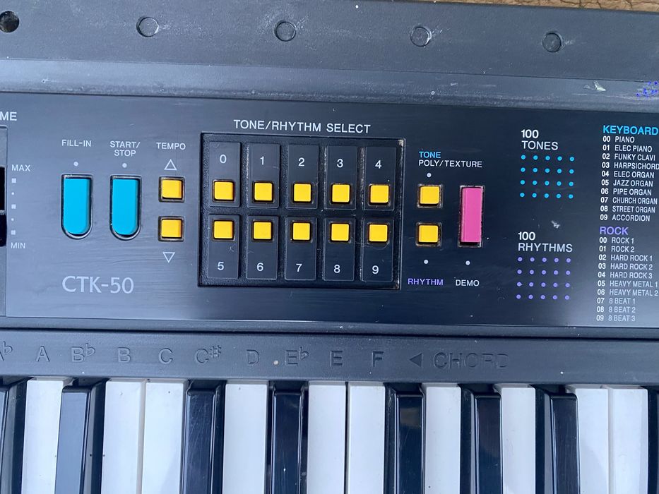 Піаніно Casio CTK-50 Синтезатор електричне піаніно з Німеччини