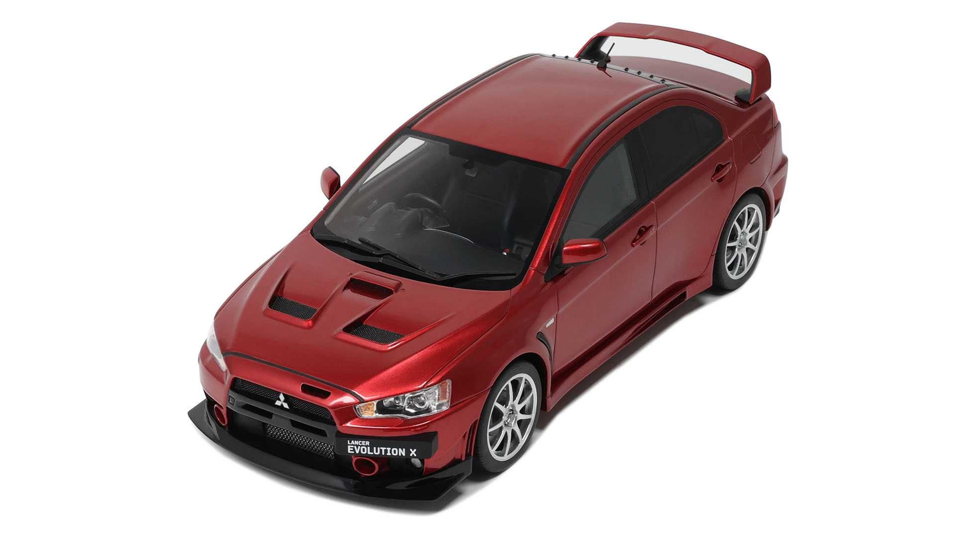 Model 1:18 Otto Mitsubishi Lancer Evo X FQ-400, 2012 red (OT1084)