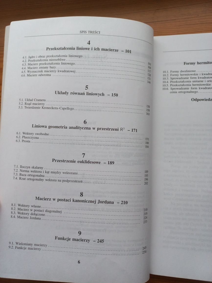 Książka Algebra dla studentów J. Klukowski I. Nabiałek