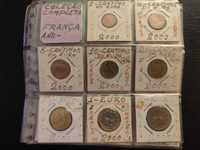 Coleção Completa Moedas Euro França 2000