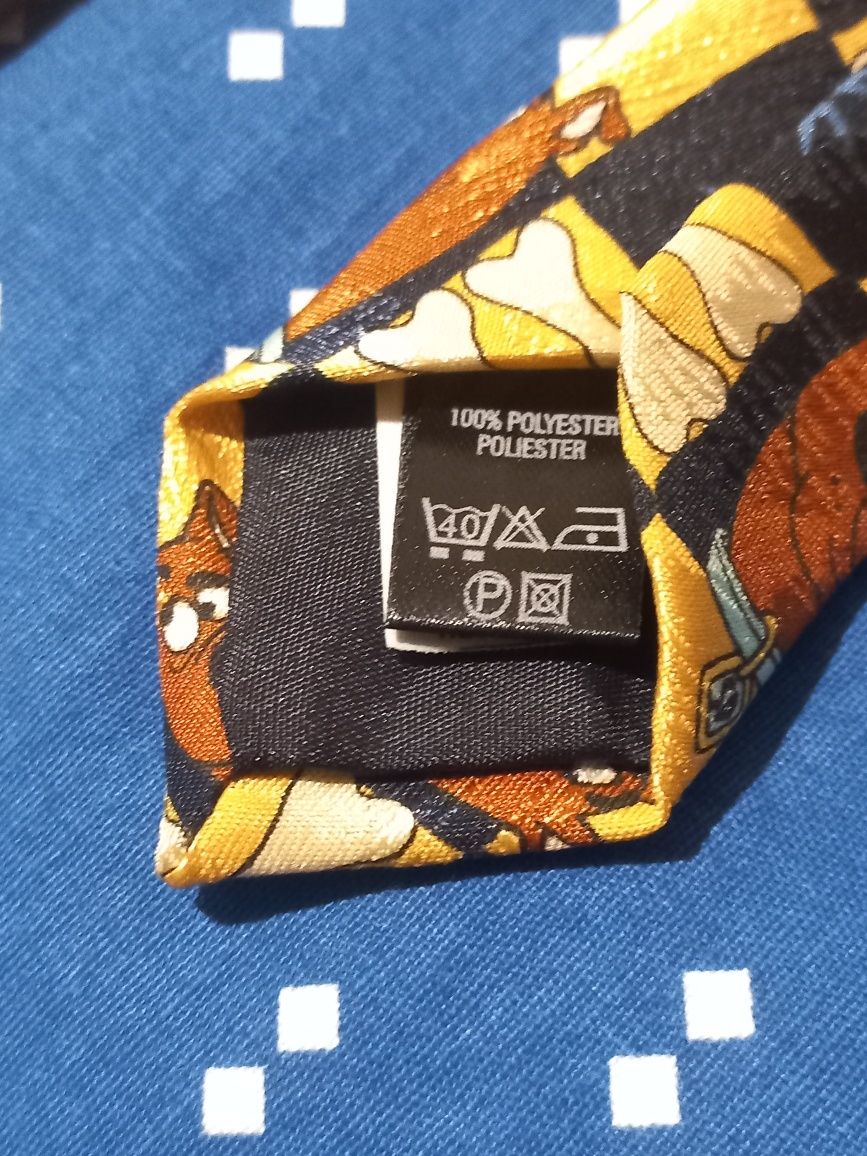wzorzysty krawat Scooby-Doo od Marks&Spencer