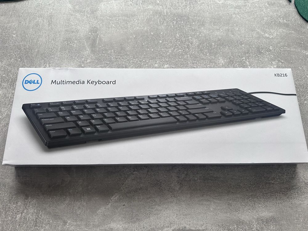 Klawiatura Dell keyboard KB216 multimedialna nowa