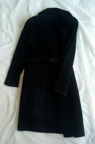 Elegancki płaszcz zamszowy na jesień /AUTOGRAF rozm. 40