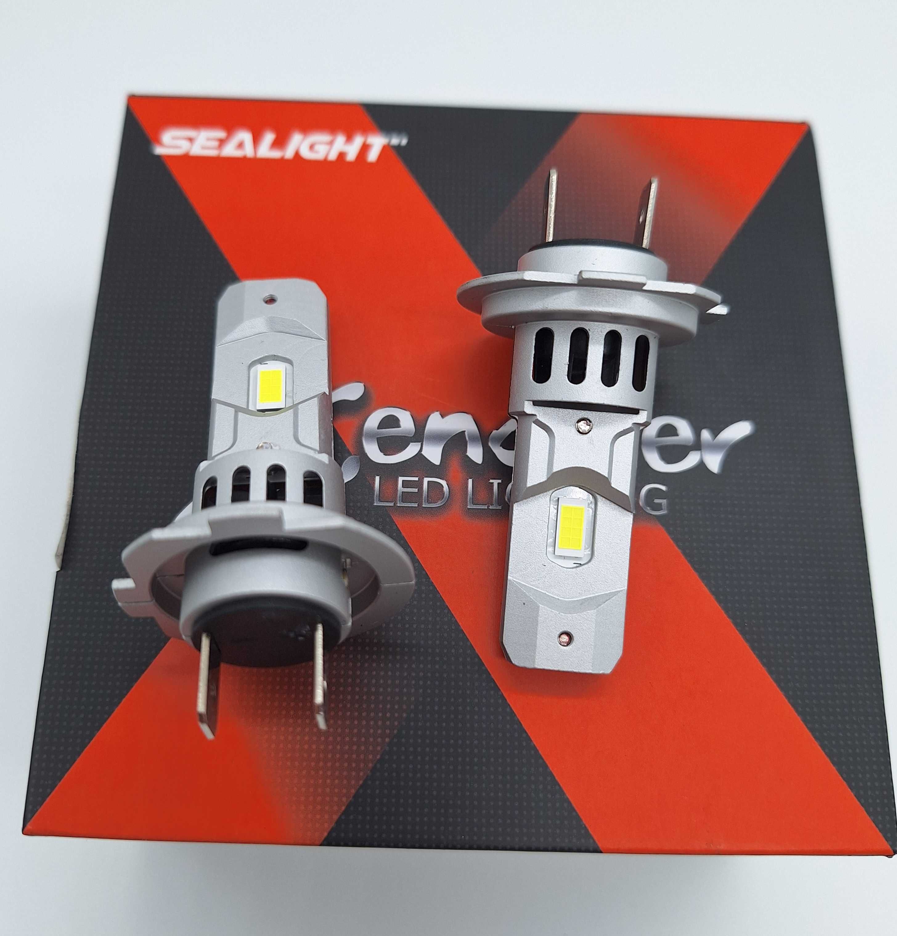 2SZT X3S H7 LED Reflektor 6000LM Przednie światło
