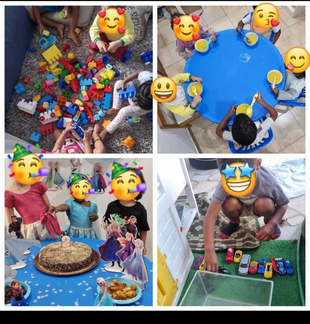 ama e baby-sitter...muito amor e carinho em um ambiente bem familiar.