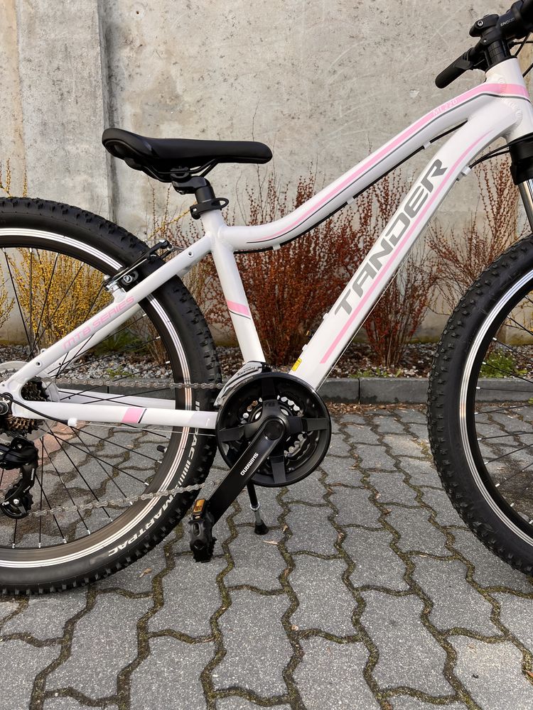 NOWY Aluminiowy rower MTB górski Tander 26” koła, juniorski dziewczęcy