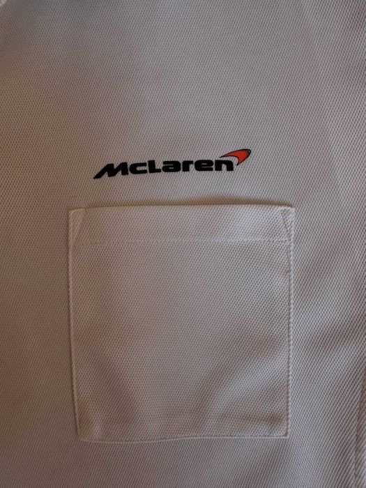 Футболка- Поло McLaren Formula 1 Team Racing , Hugo Boss , розмір L