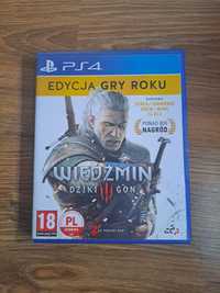 Gra na Ps4 Wiedźmin 3 Dziki Gon EDYCJA GRY ROKU