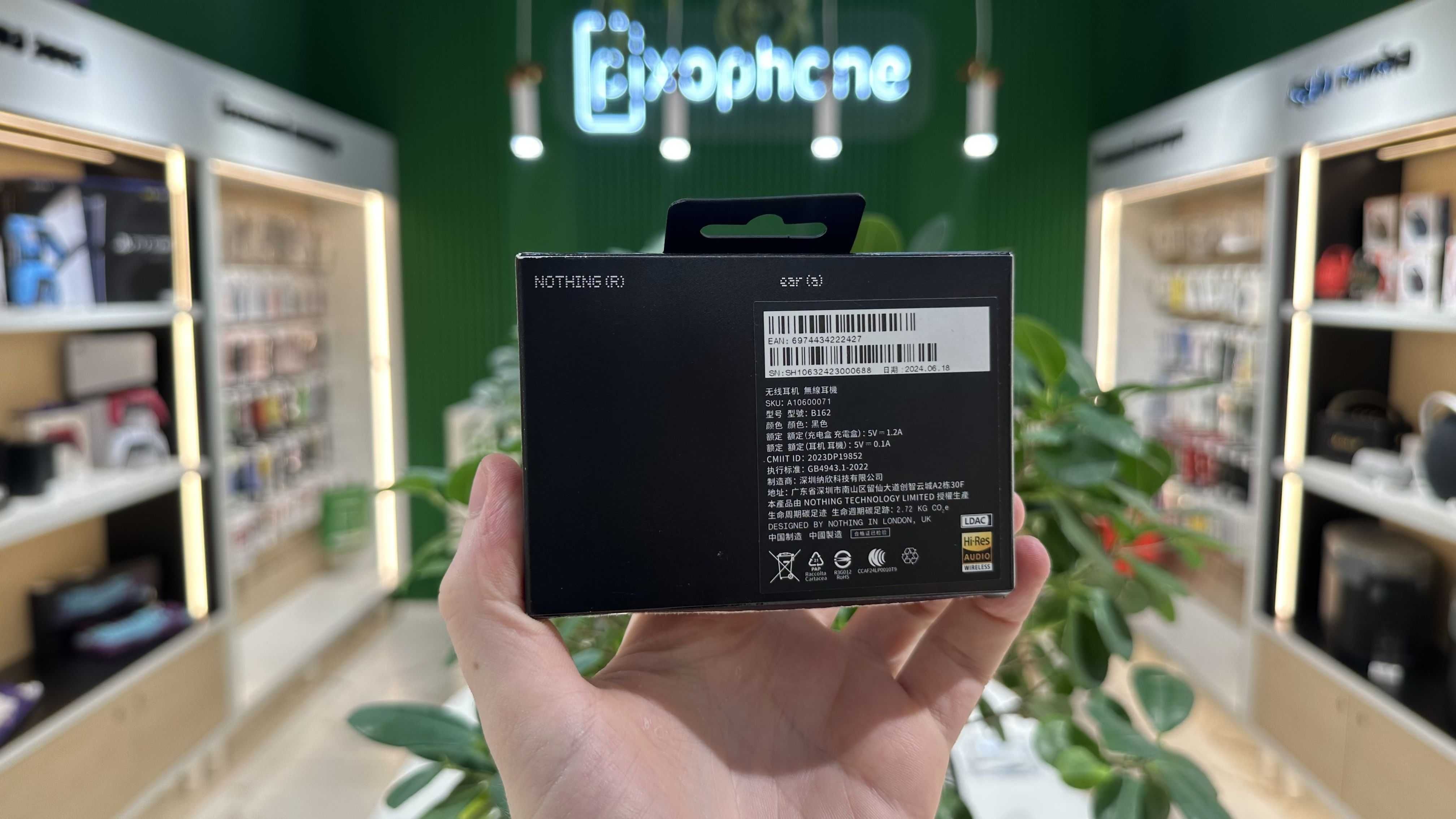 Магазин NEW Навушники TWS Nothing Ear (a) Black Гарантія Trade In