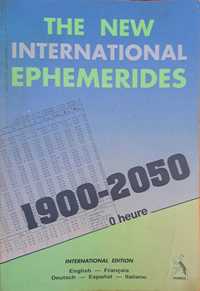 Livro Astrologia "The New International Ephemerides de 1900 a 2050"