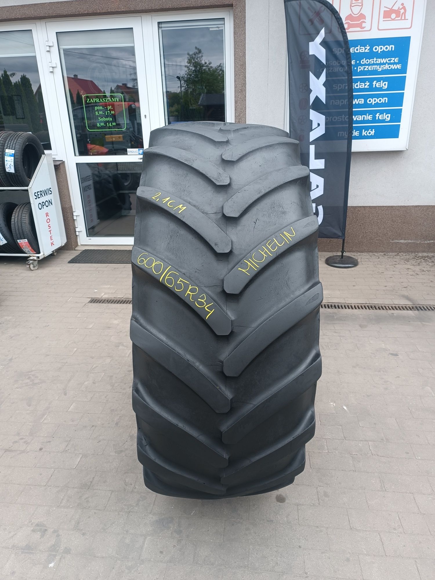 600/65R34 Michelin X M 108 opona rolnicza