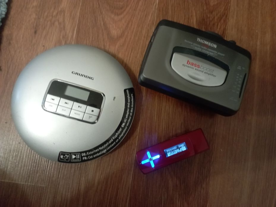 Walkman, discman, MP3