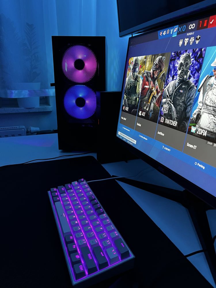Komputer do gier | i7-10700K + RTX 3060Ti+32GB RAM+SSD 1T | RBG GRATIS