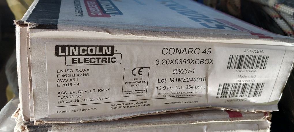 Elektrody lincoln electric conarc 49 3.2